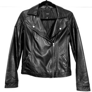 Forever21 Faux Leather Moto Jacket